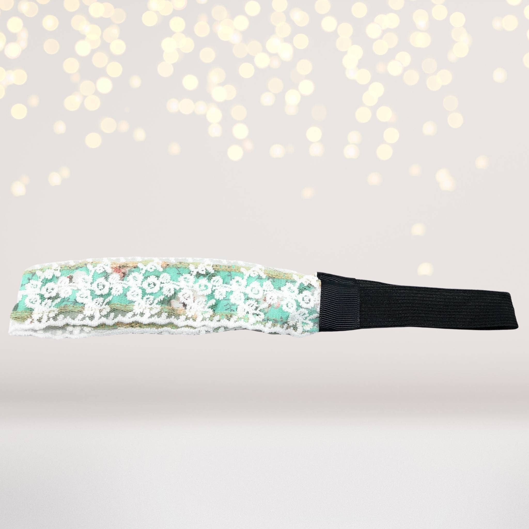 Chicky Chicky Bling Bling – Engroshandel Pandebånd - Børn – Piger Vintage Floral Blonder Pandebånd0