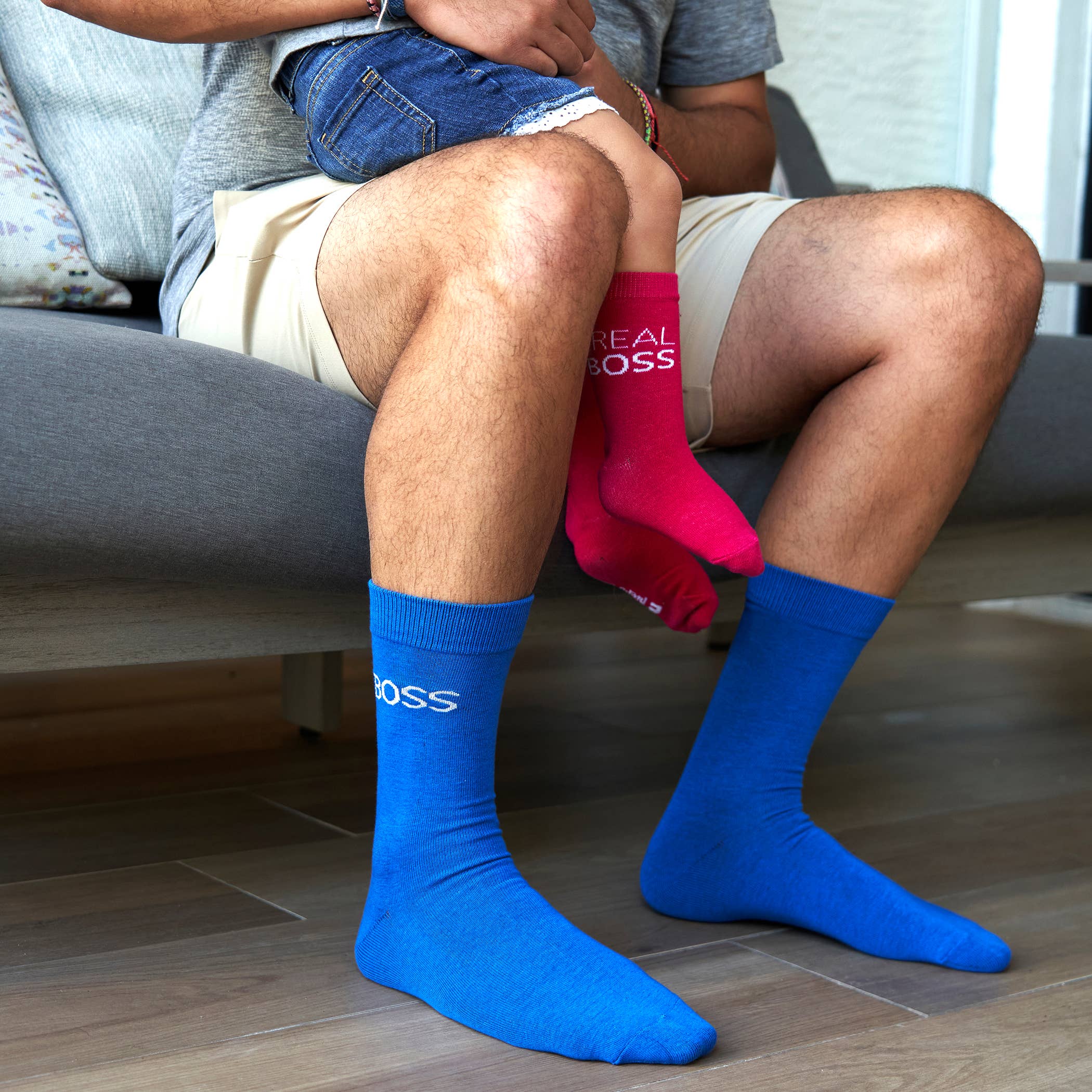 Boogie Toes - Wholesale Socks - Unisex - Sidekicks Adult Child Matching Sock Sets 36 to 48 pc Prepack5