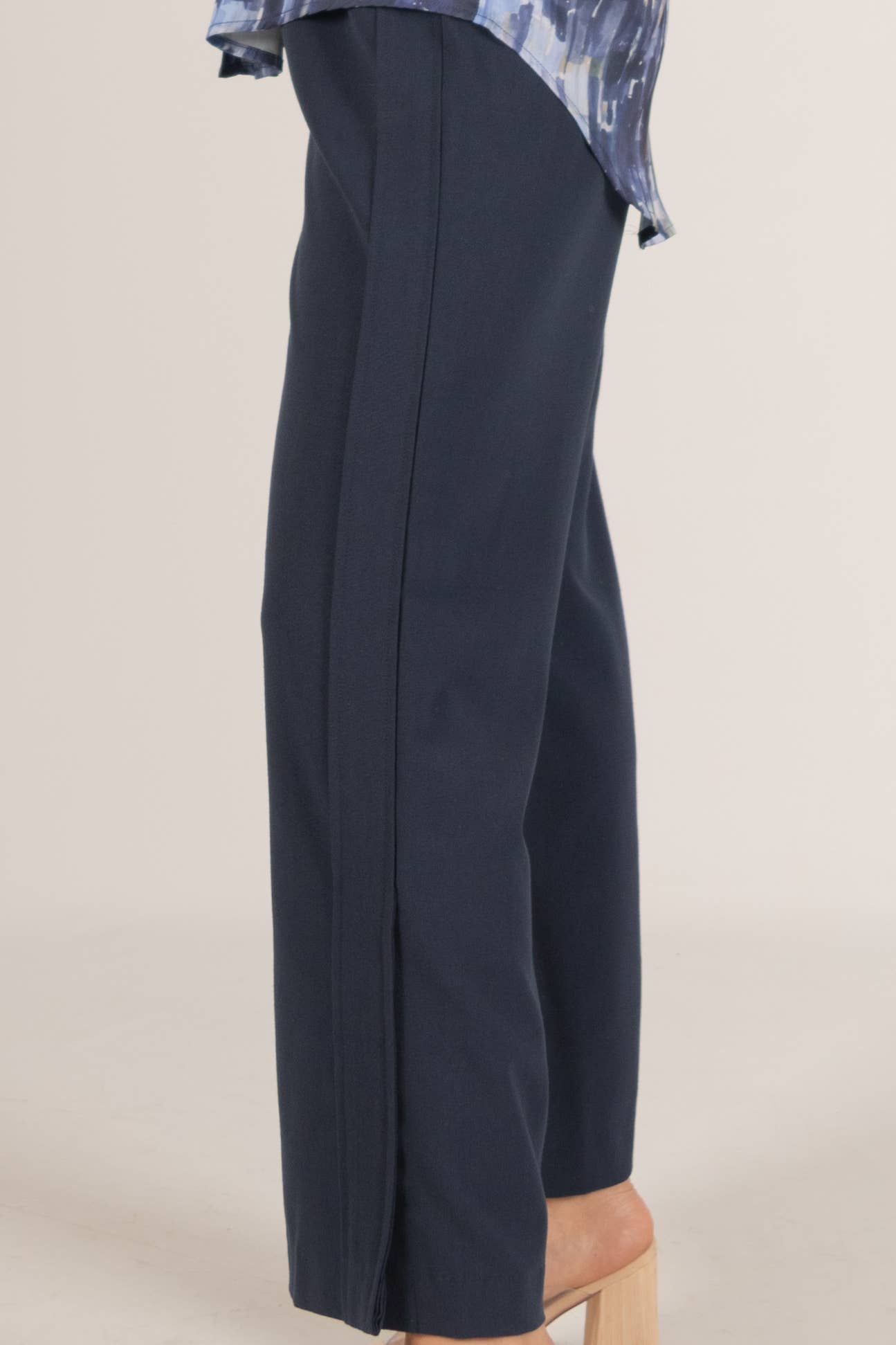 Before You Collection - Wholesale Pants - Women's - Woven Wide Leg Elastic Waist Side Slit Pants6