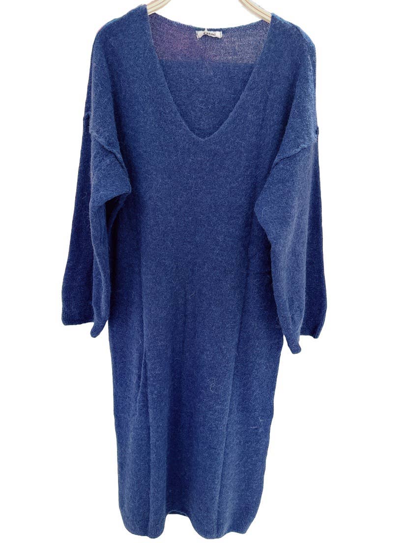 Orice – Engroshandel Kjole - Dame – Baby alpaca strikket kjole - Orice1