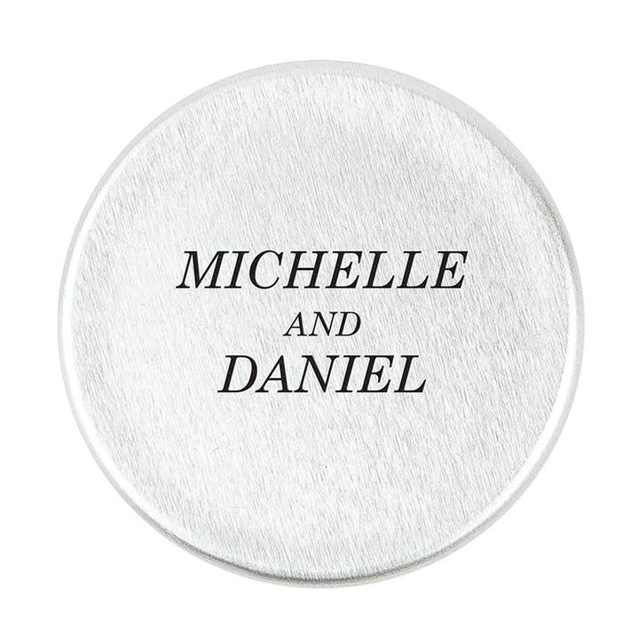 Weddingstar Inc. - Wholesale Wine Stopper - Reusable Metal Bottle Stopper - Classic Couple0