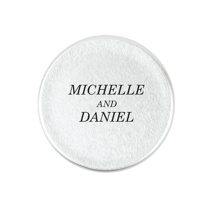 Weddingstar Inc. - Wholesale Wine stopper - Reusable Metal Bottle Stopper - Classic Couple