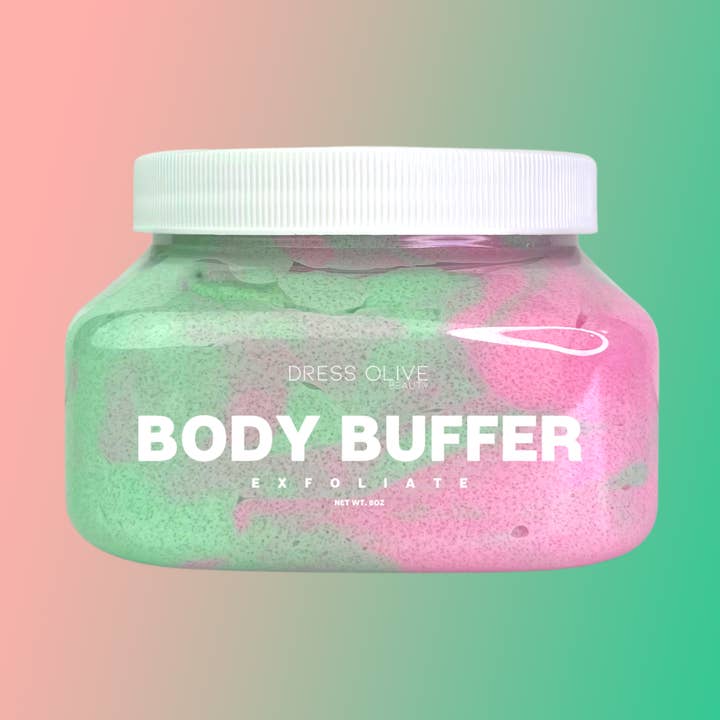 TAMPON CORPOREL CONCOMBRE MELON ET FRAISE pour la vente par Dress Olive Beauty