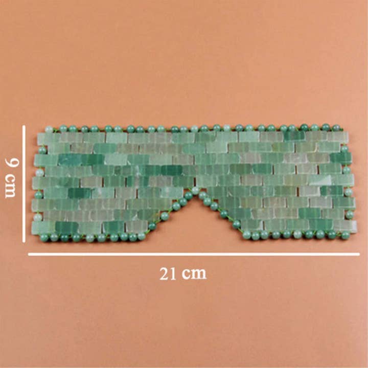 Crystolver – wholesale Sleep/eye mask – Authentic Jade Eye Mask