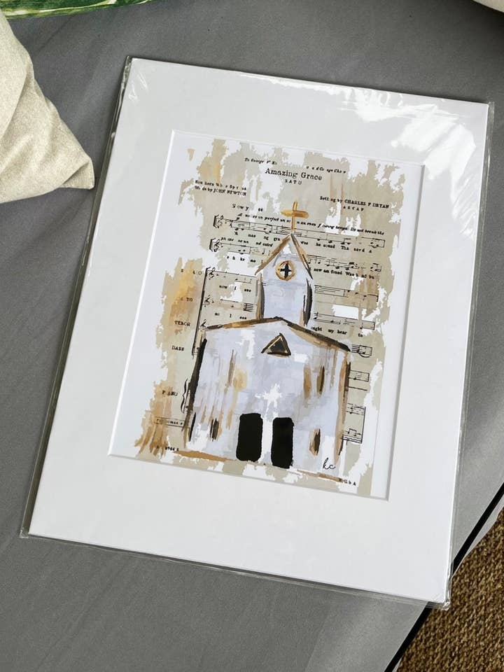 Estampa emaranhada Amazing Grace por atacado de Half-Pint Designs