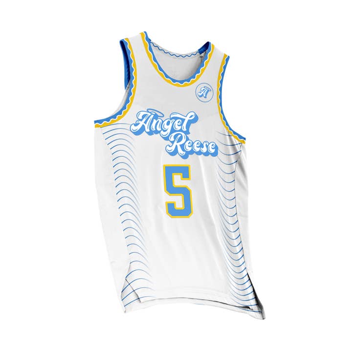 Angel Reese "New Chapter Away" Jersey for wholesale by Athlete Studio