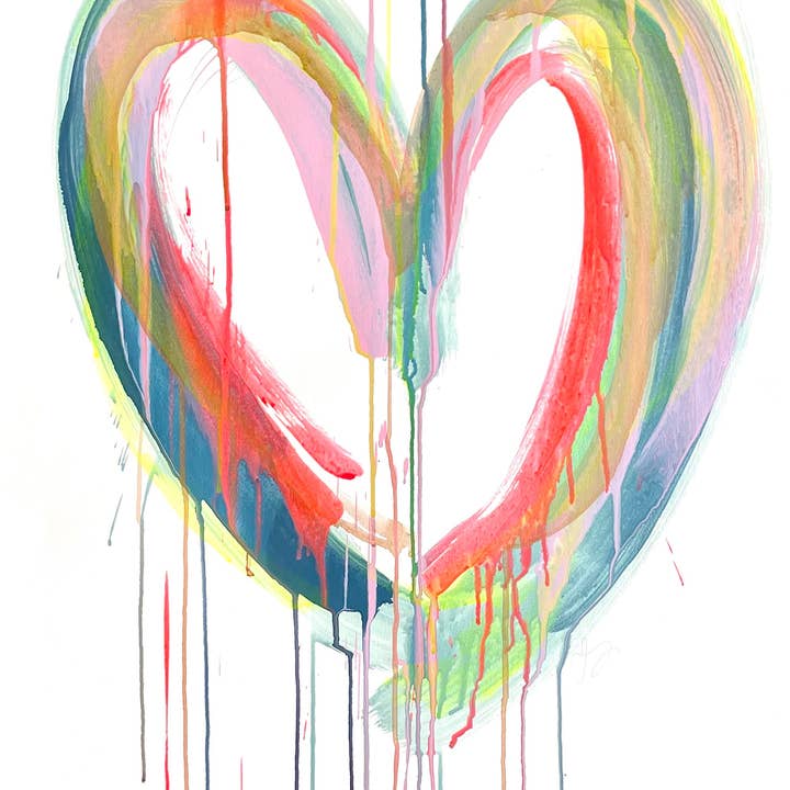 Pintura de grande amor por atacado de Carrie Song Art