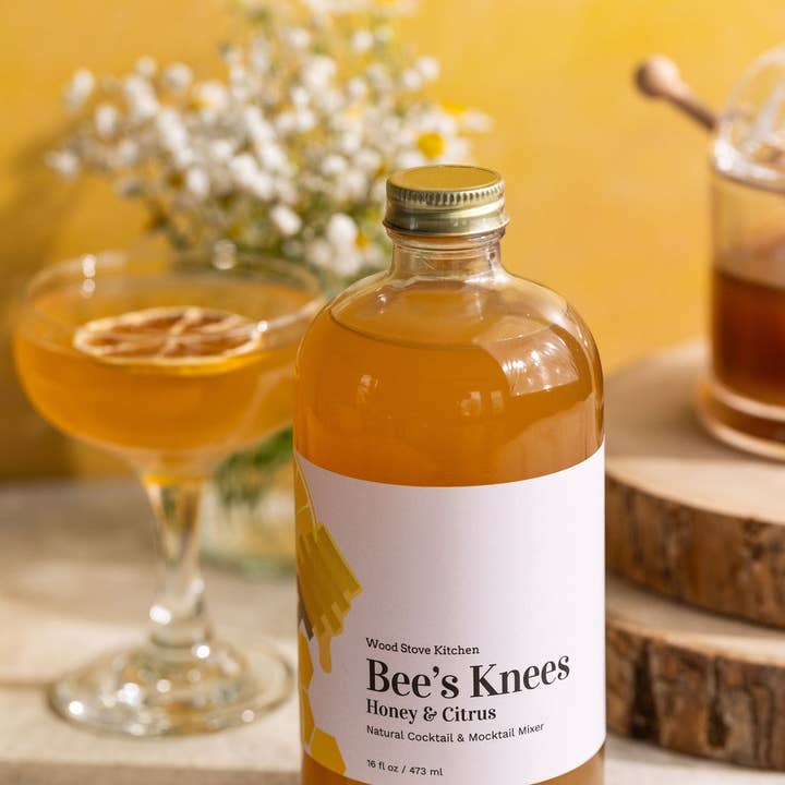 Wood Stove Kitchen - Wholesale Cocktail Mix/Syrup - Bee's Knees Cocktail and Mocktail Mixer, 16 fl oz5
