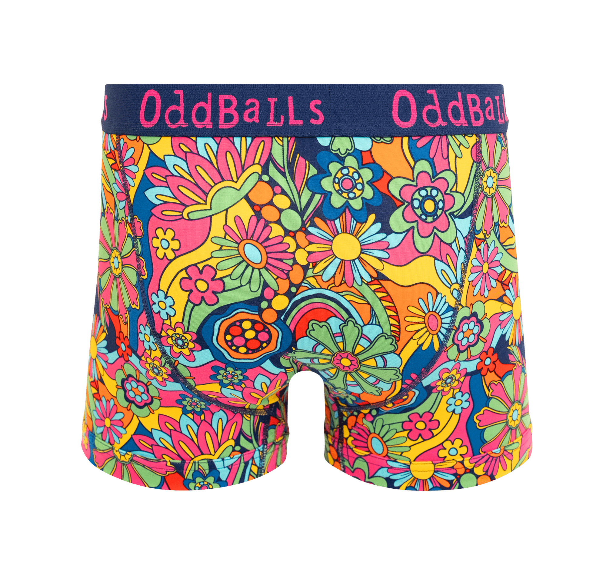 OddBalls – wholesale Underwear – Men's – Wildflower - Mens Cotton Boxer Shorts1