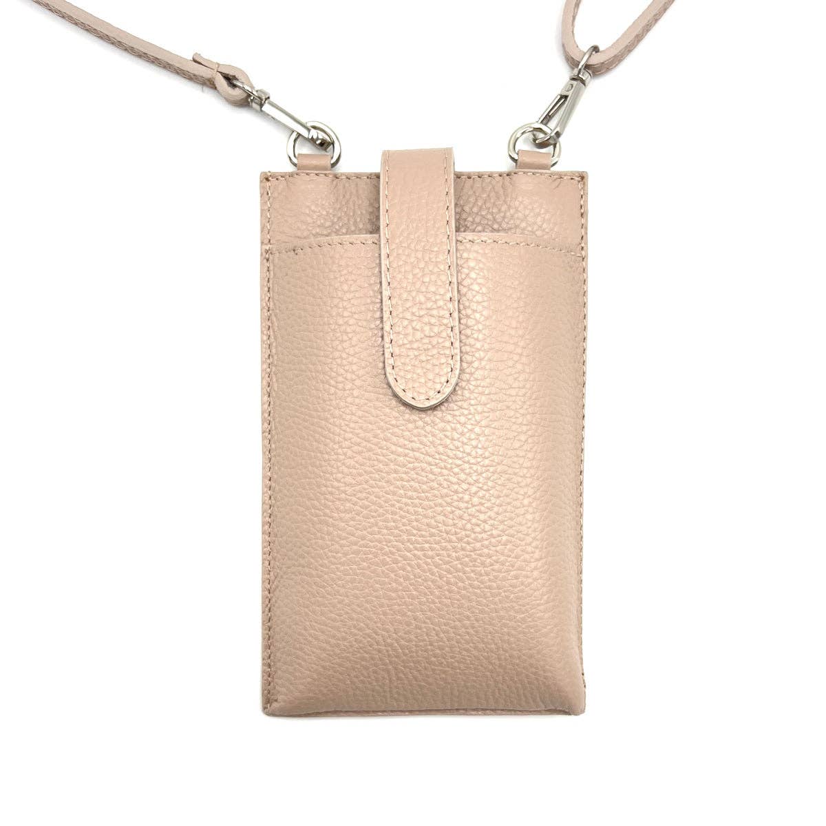 Suie Valentini srl - Vendita all'ingrosso Borsa a tracolla - Donna - Borsa per telefono in vera pelle, Made in Italy, art. 1125601