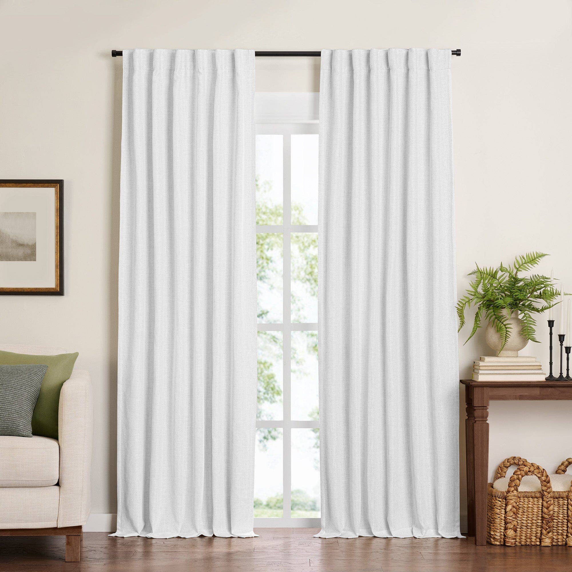 Threadmade Home - Wholesale Curtain - Harrow Solid Texture Blackout Window Curtain Panel16
