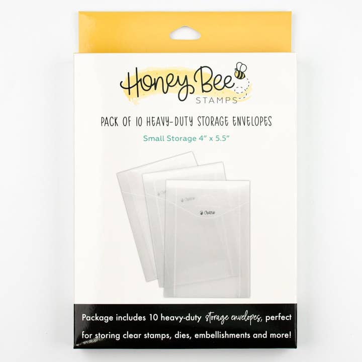 Bee Creative - Small Storage Pockets 4" x 5.5" for wholesale by Honey Bee Stamps