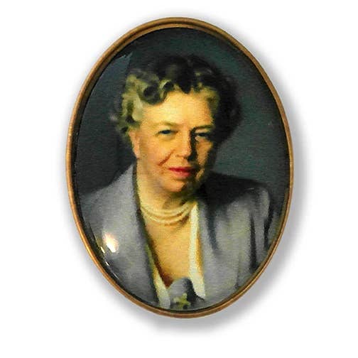 Eleanor Roosevelt Brooch for wholesale by B.Berish