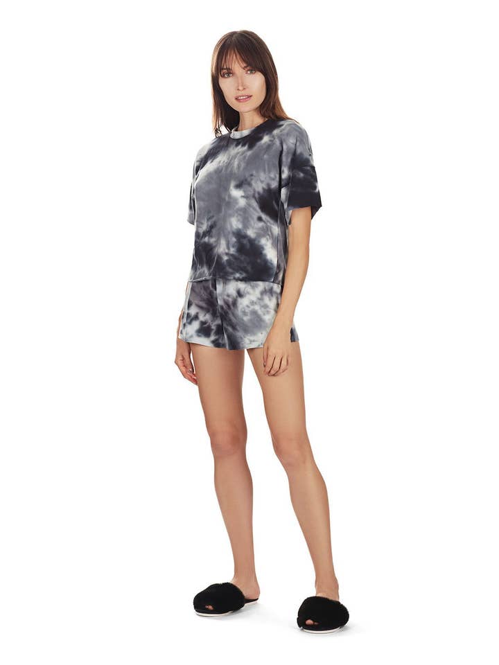 Infinity Classics International Inc. – wholesale Mjukisset – Dam – Tie Dye Franska Terry kort Set