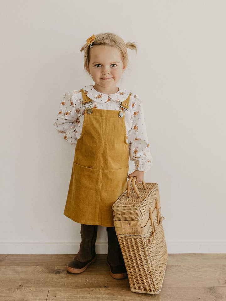 Parker Corduroy Overall Jumper for wholesale by Tate & Adele