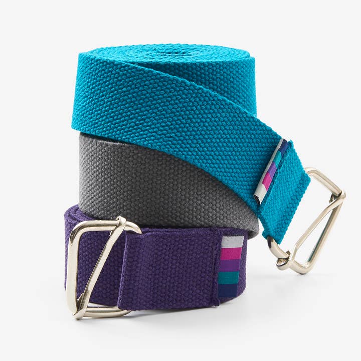Yogamatters – wholesale Yoga strap/band – Yogamatters Organic Cotton Wide Yoga Belt