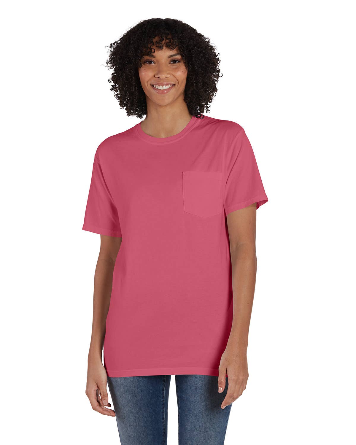 Total Apparel - Wholesale T-Shirt - Women's - ComfortWash by Hanes GDH150 - Garment-Dyed T-Shirt w/ Pocket6