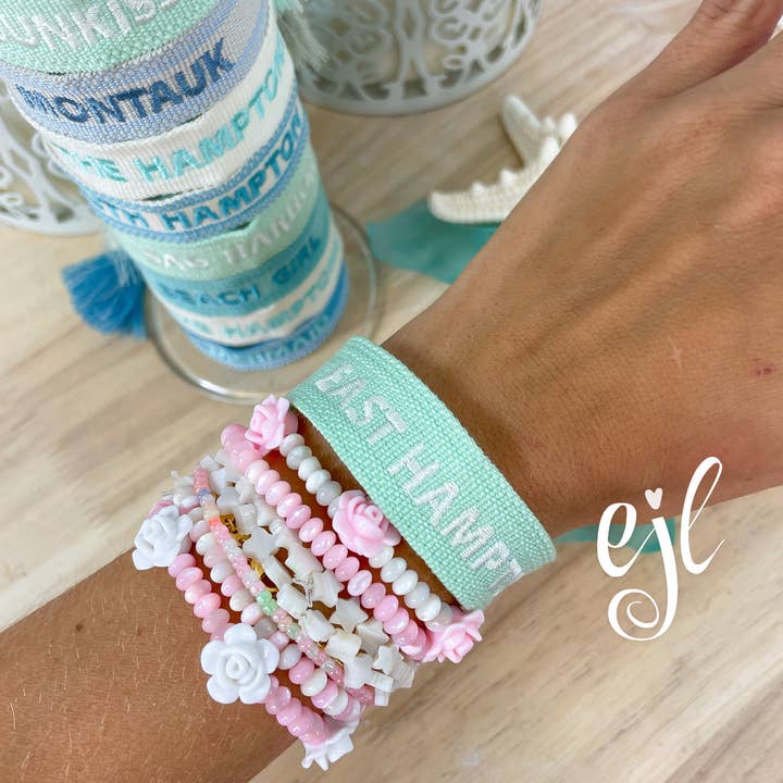 EstelleJoyLynn, LLC - Wholesale Woven/Braided Bracelet - Hamptons Beach Bracelet / The Hamptons Embroidered Bracelet1