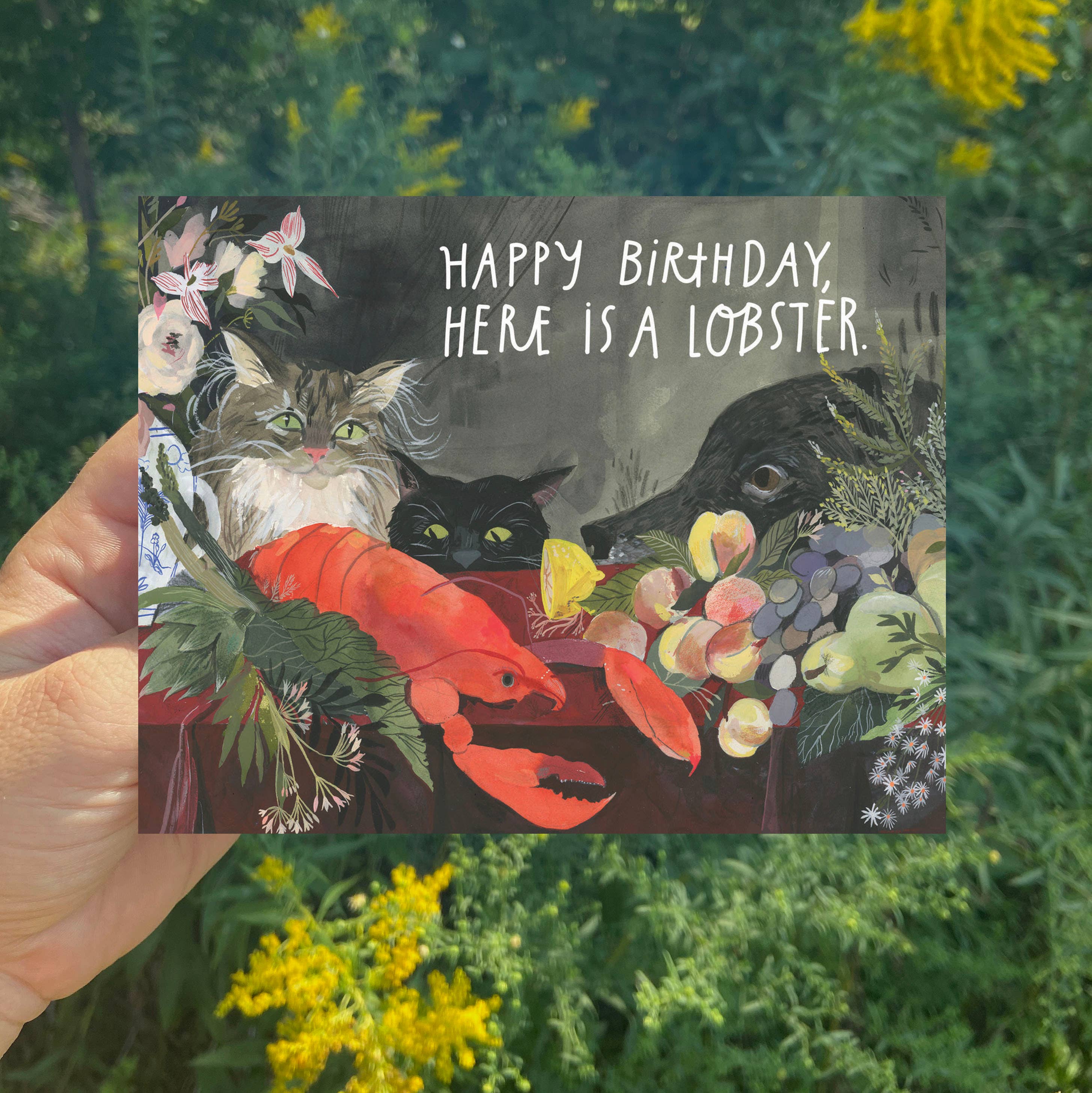 The Esme Shop - Wholesale Birthday Card - Happy Birthday Lobster Greeting Card1