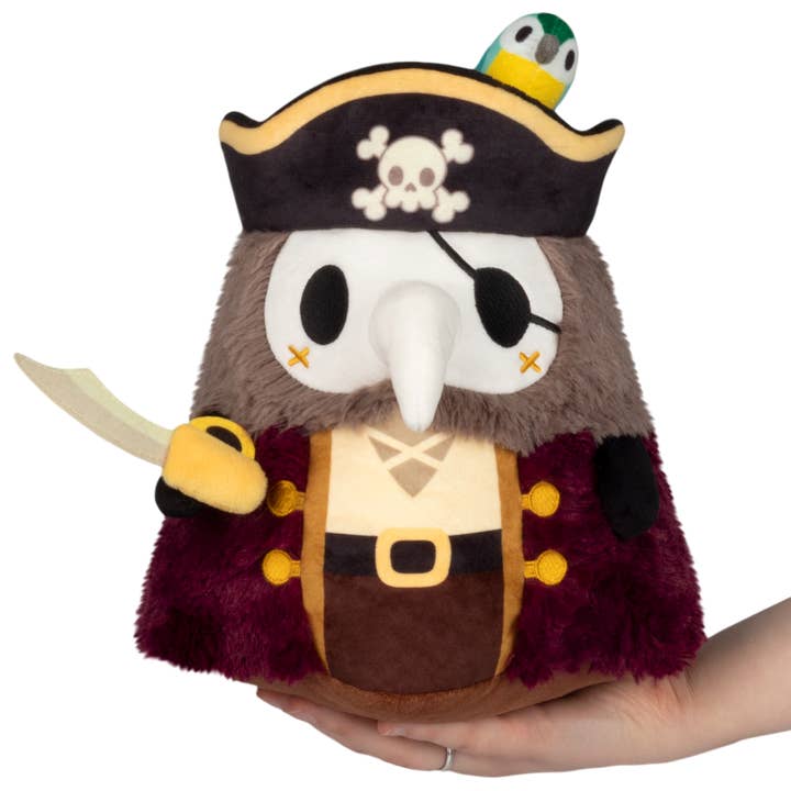 Mini Squishable Pirate Plague Doctor for wholesale by Squishable