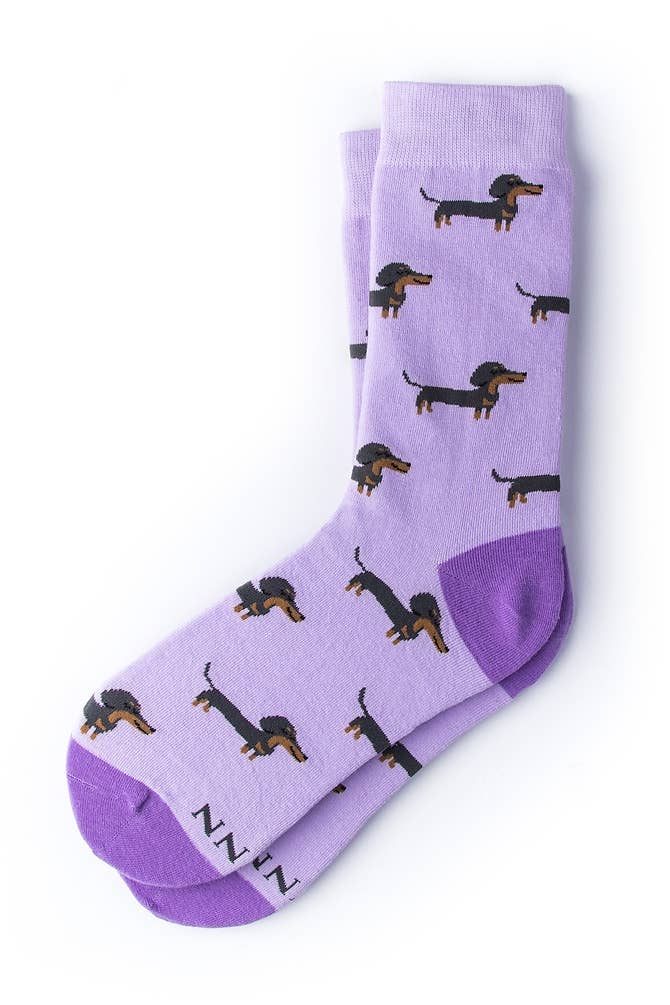Alynn – Engroshandel Strømper - Dame – Weiner Dog Dachshund Strømpe til kvinder fra Alyn CLOSEOUT COLORS1