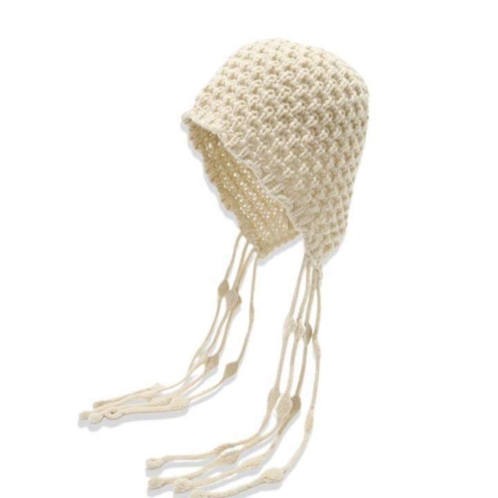 Funkyrel® Atzbranding Limited - Wholesale Beanie – Women's - Haila – Knitted Earflap Pom Winter Knitted Beanie8