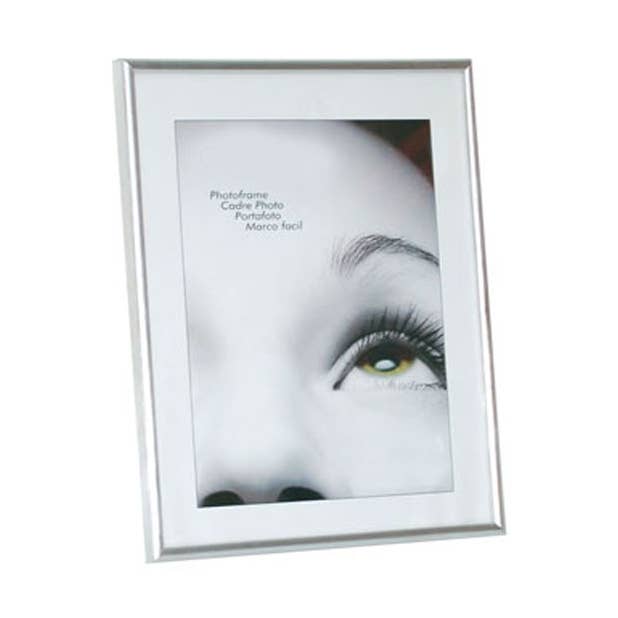 Aktual / Dekora Import S.A - Wholesale Picture Frame - SILVER PLASTIC PHOTO FRAME 40X500