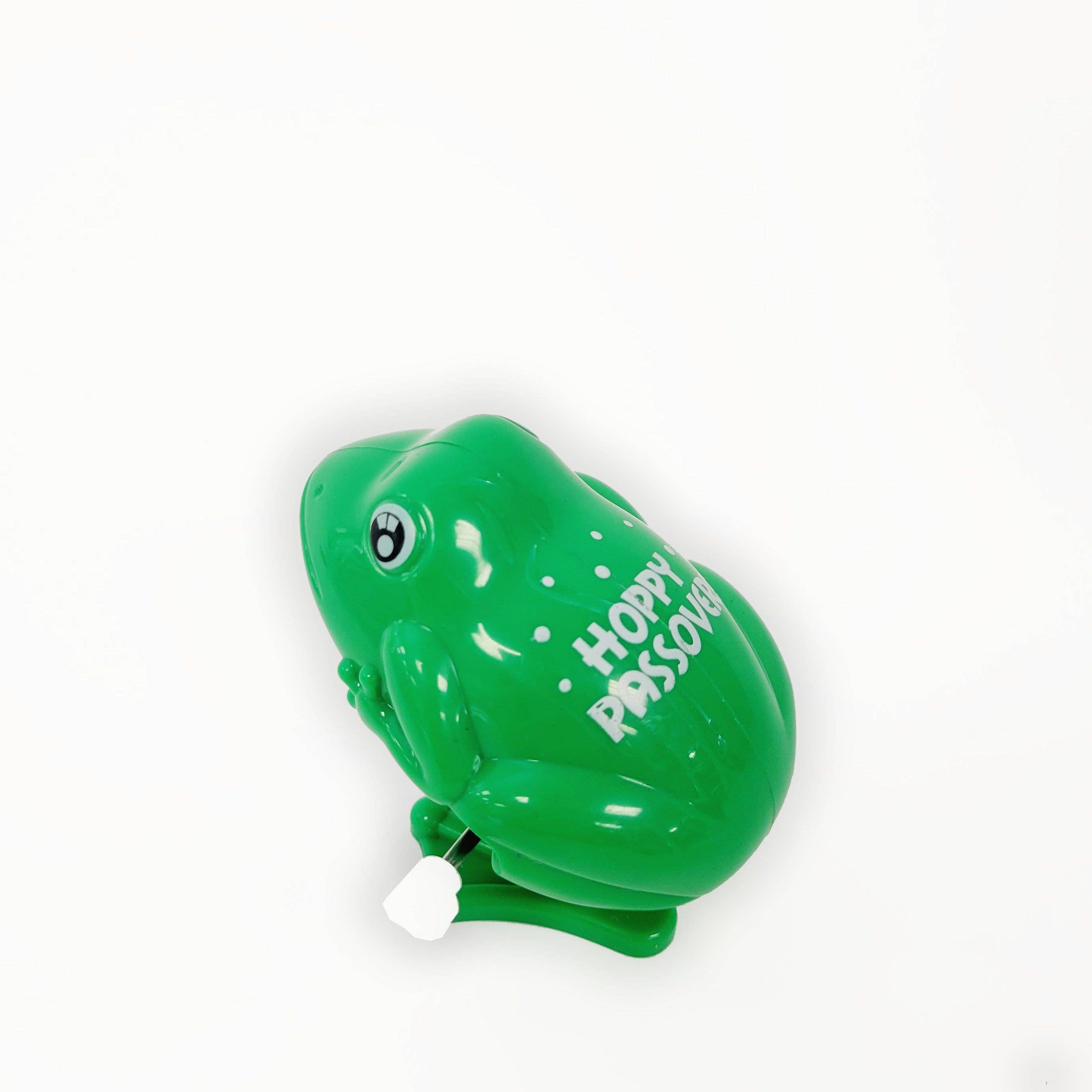 Rite lite – wholesale Wind-up toy – Child – Wind Up "Hoppy Passover" Frog,Plastic,2.5",Carded