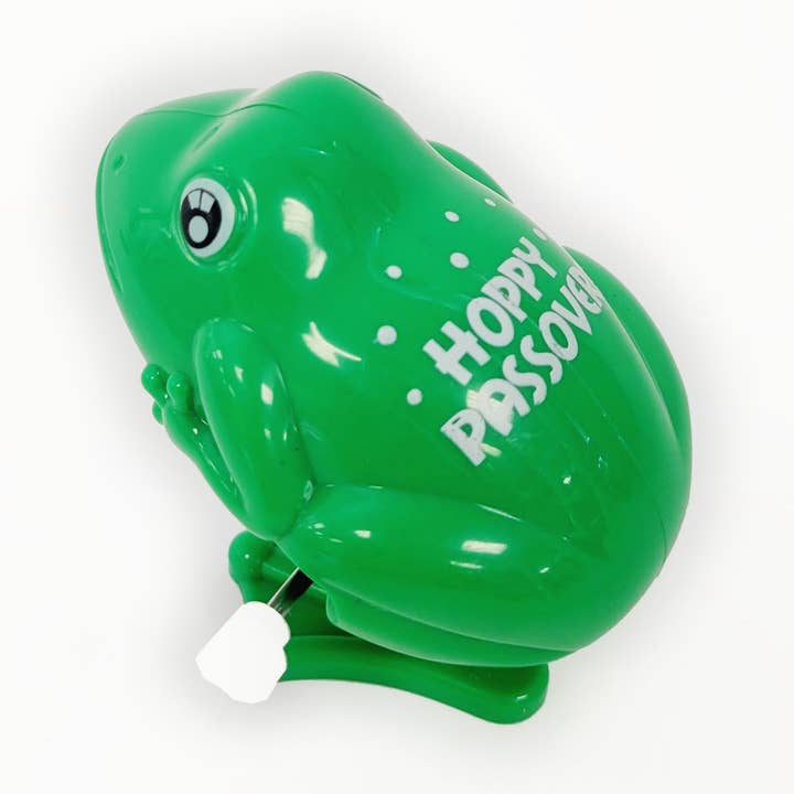Rite lite – wholesale Wind-up toy – Child – Wind Up "Hoppy Passover" Frog,Plastic,2.5",Carded0