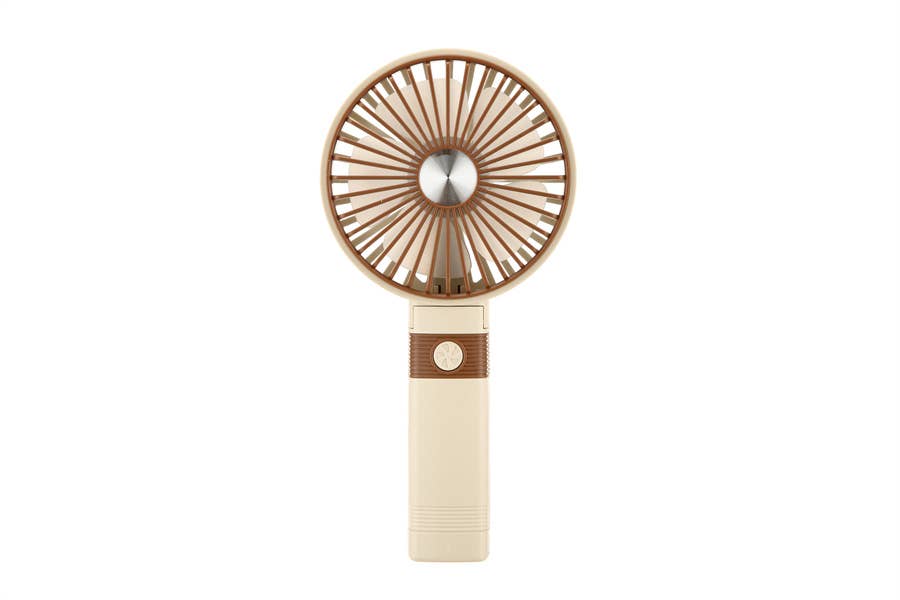 Nima Accessories Inc - Wholesale Handheld Electric Fan - Stylish Two Toned  Theme Handheld Personal Fan1