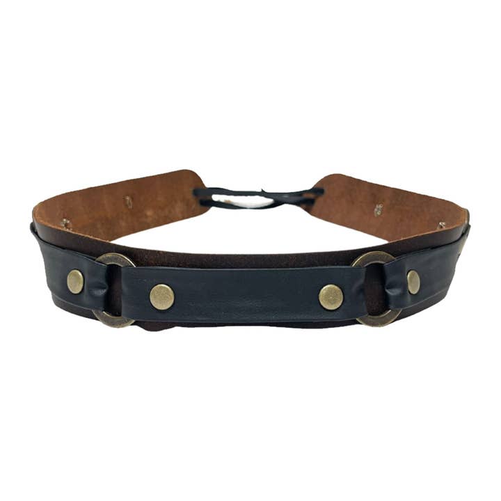 American Hat Makers - Wholesale Bandana - Unisex - Genuine Leather Hat Band - Style SR2