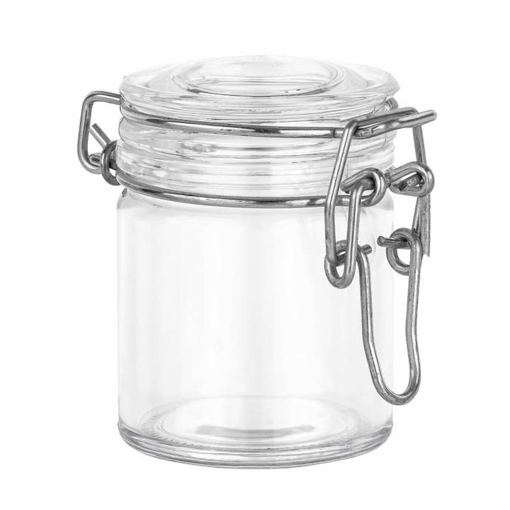 Clamp Jar Shaped Acrylic Candy Boxes 6 Pack 1.72"X2.4" for wholesale by Hammont