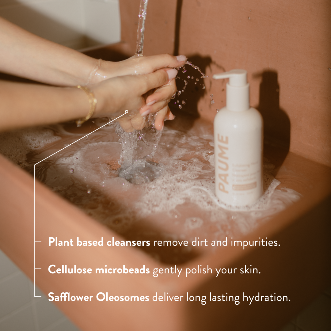 PAUME – wholesale Hand soap/wash – Exfoliating Hand Soap Bottle4