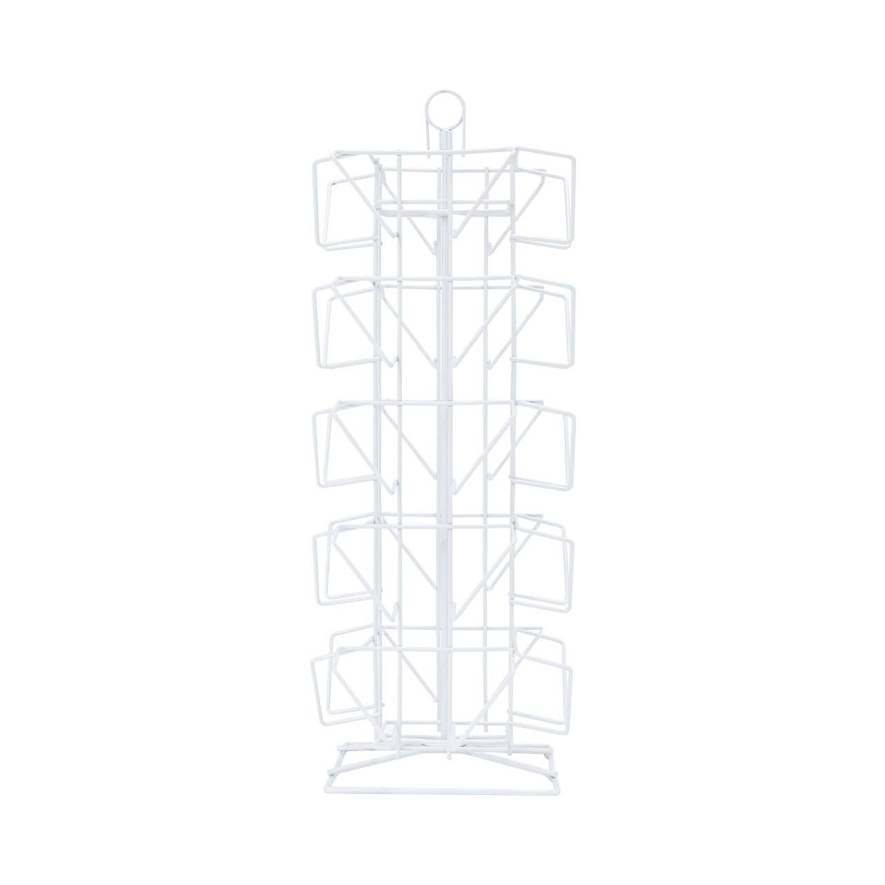 Store Supply Warehouse - Wholesale Retailer Display - Accessories - 12-Pocket Rotating Greeting Card Rack - 25”H x 12”D5