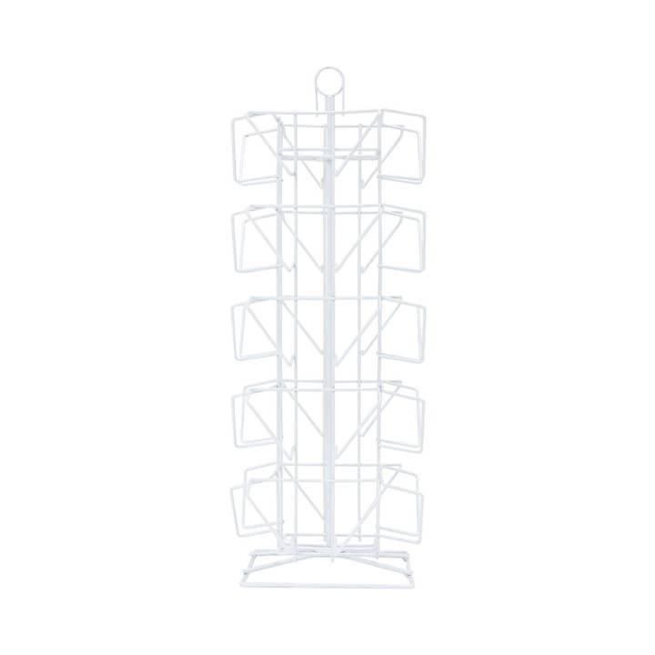 Store Supply Warehouse - Wholesale Retailer Display - Accessories - 12-Pocket Rotating Greeting Card Rack - 25”H x 12”D5