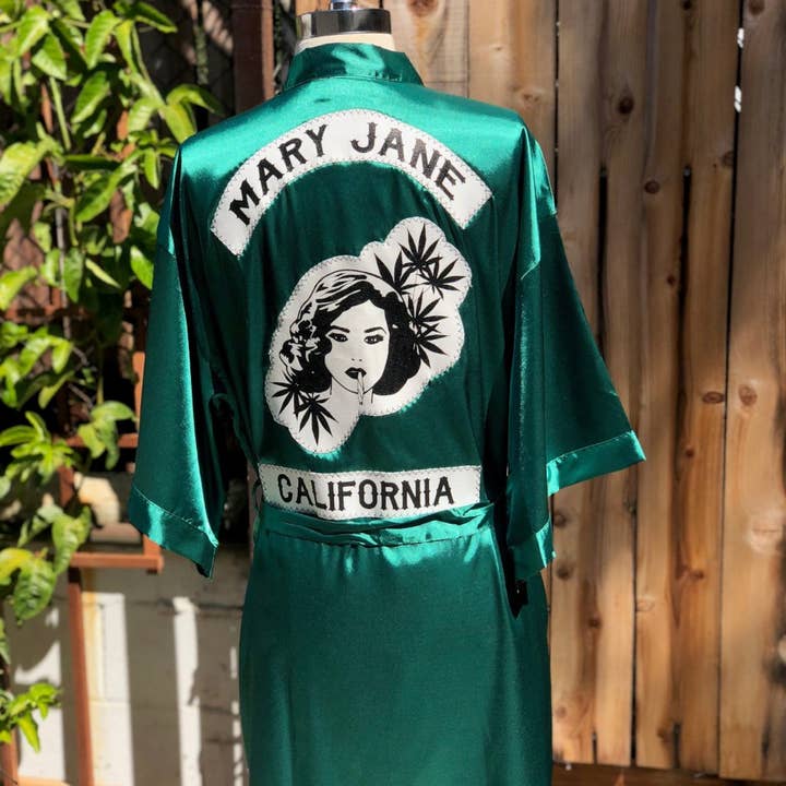 Mary Jane Gang Smoking Robe for wholesale by VidaKush