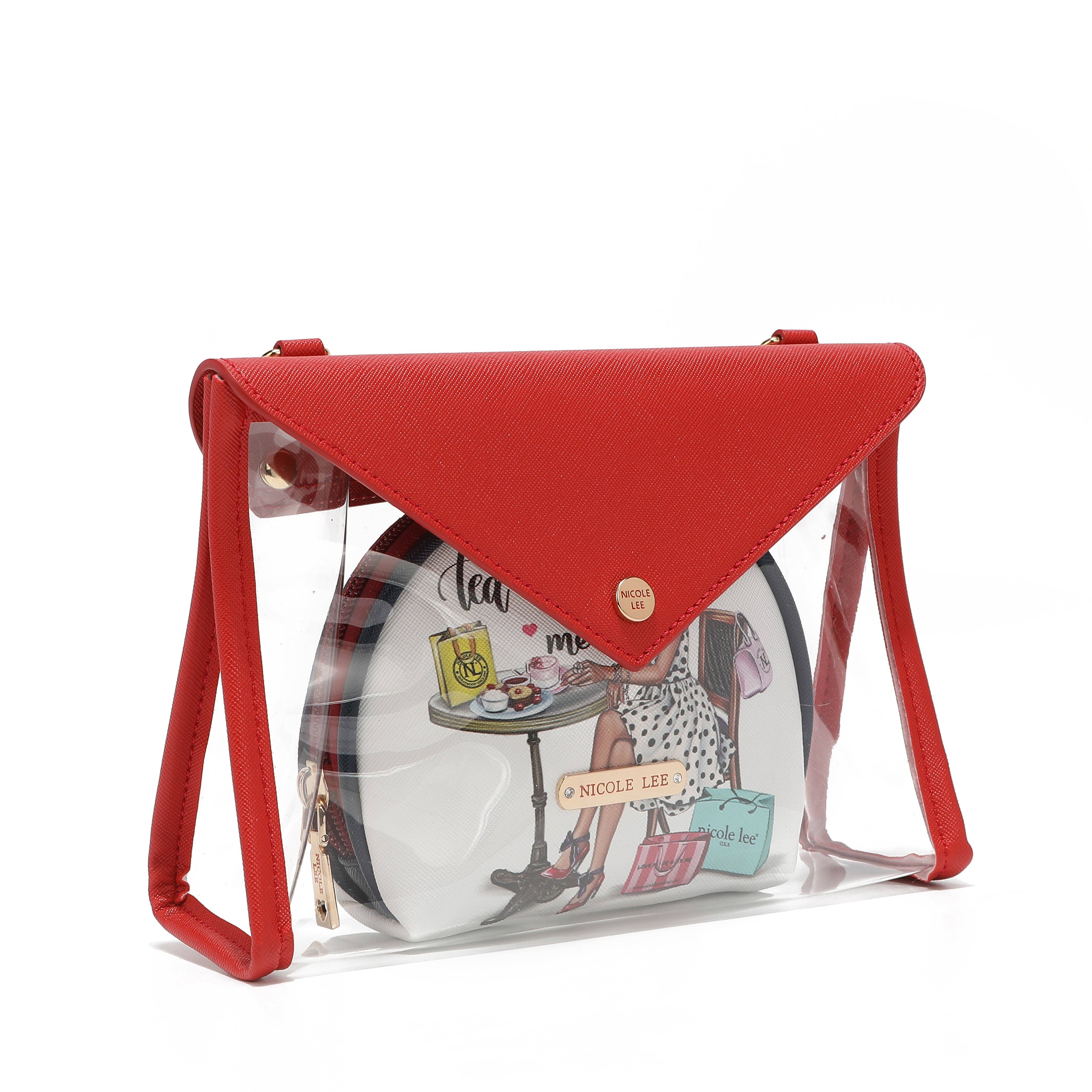 Nicole Lee - Wholesale Crossbody Bag - Women's - BANDOLERA DE 2 PIEZAS PARA COSMÉTICOS6