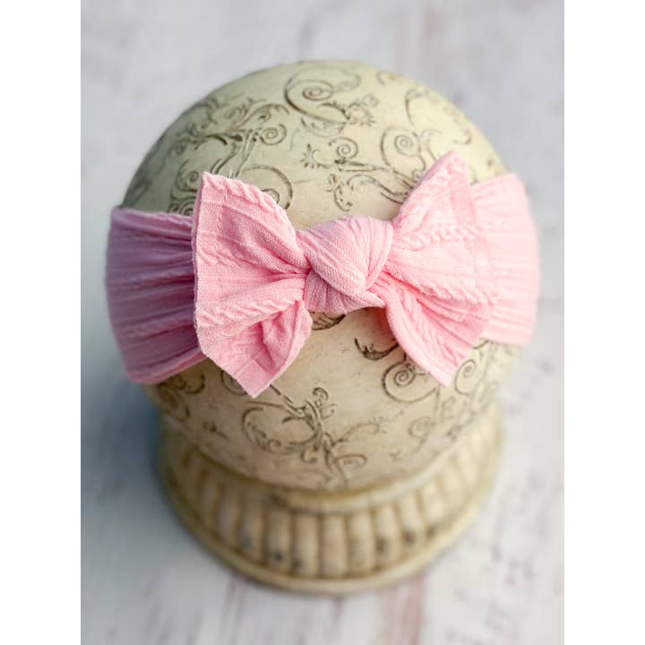The Hair Bow Company - Wholesale Fashion Headband - Baby - Cable Knit Bow Headbands8
