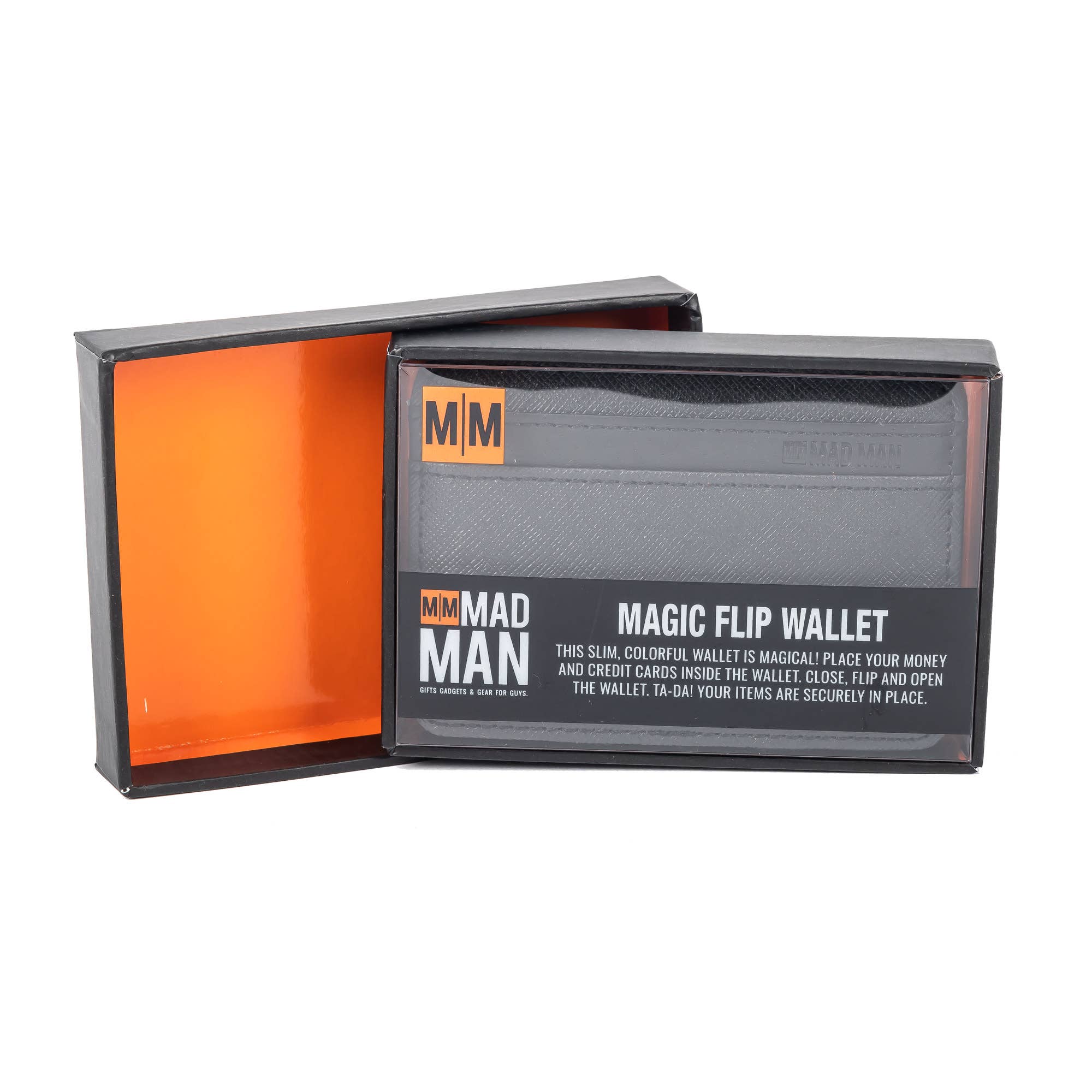 Mad Man - Vente Portefeuille – homme - Portefeuille Magic Flip4