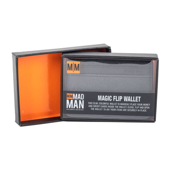 Mad Man - Vente Portefeuille – homme - Portefeuille Magic Flip4