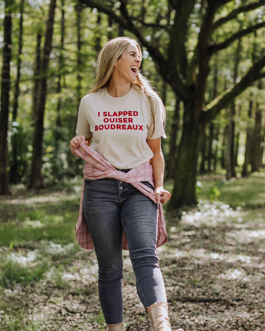 Sweet Baton Rouge - Vendita all'ingrosso Maglietta serigrafata - Donna - I Slapped Ouiser Boudreaux - Maglietta0
