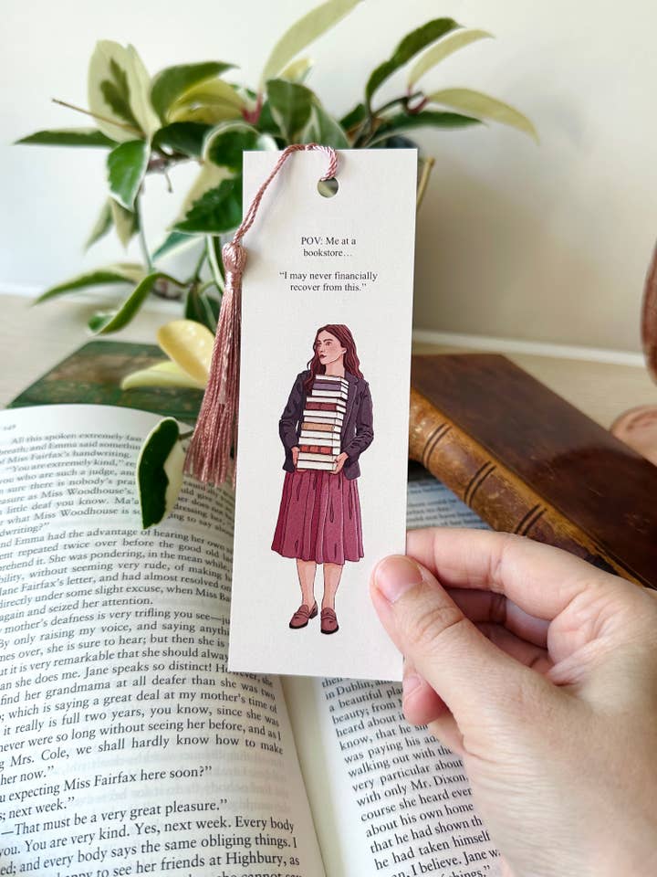 Signet de point de vue de librairie pour la vente par Wilde Reverie Co.