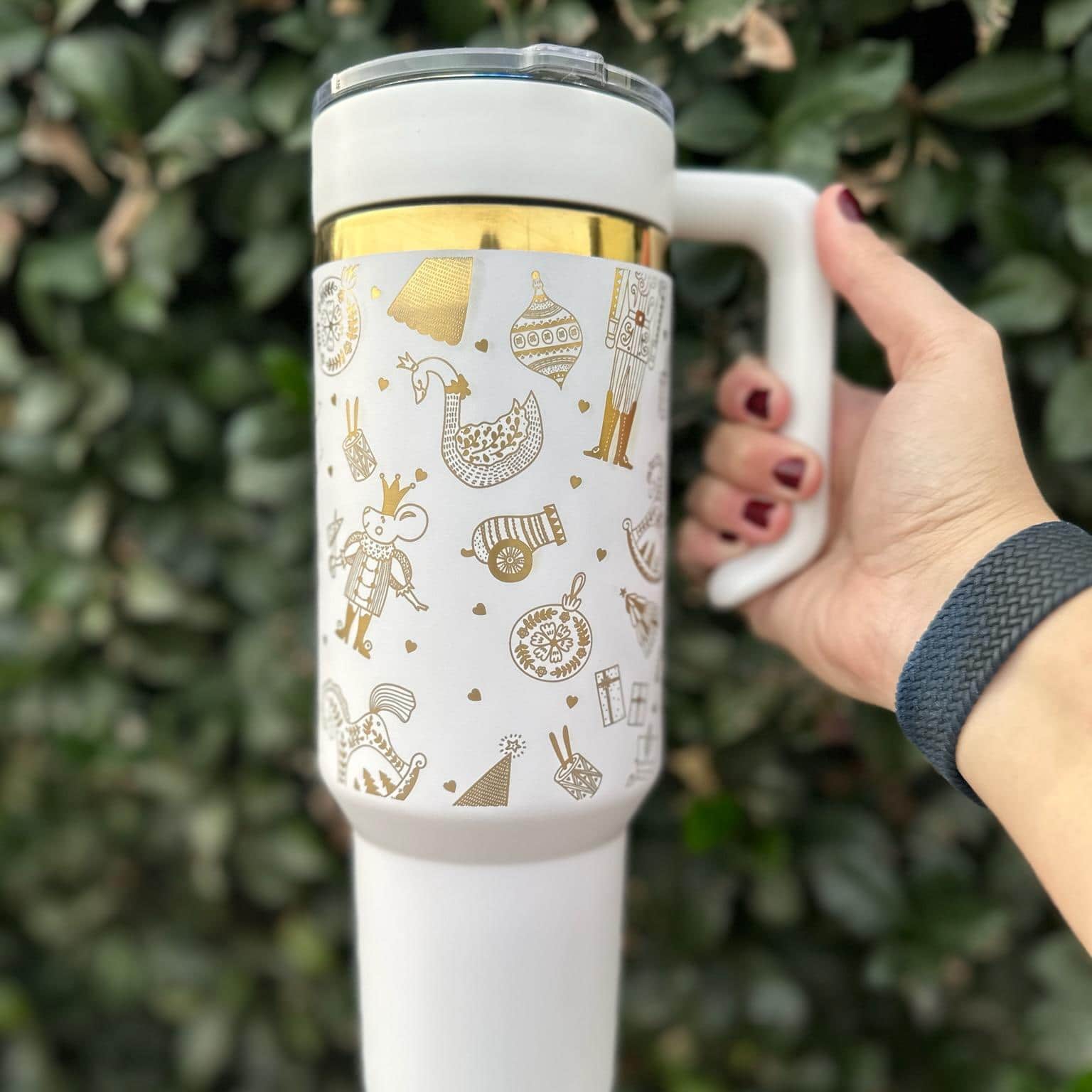 MakerFlo - Wholesale Insulated mug/tumbler - 40oz Gold-Plated Tumbler24
