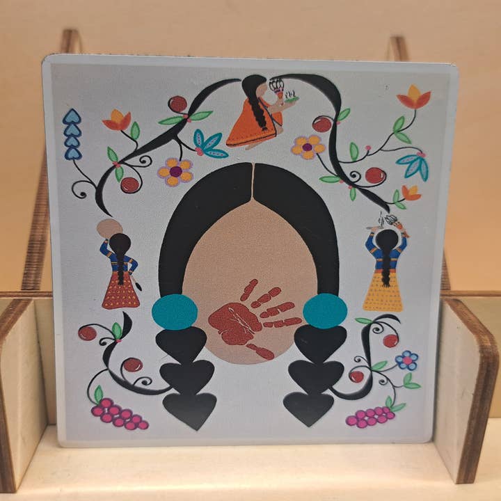 Imán We Always Pray de 3 pulgadas para venta al por mayor de 10 Buffalos Art