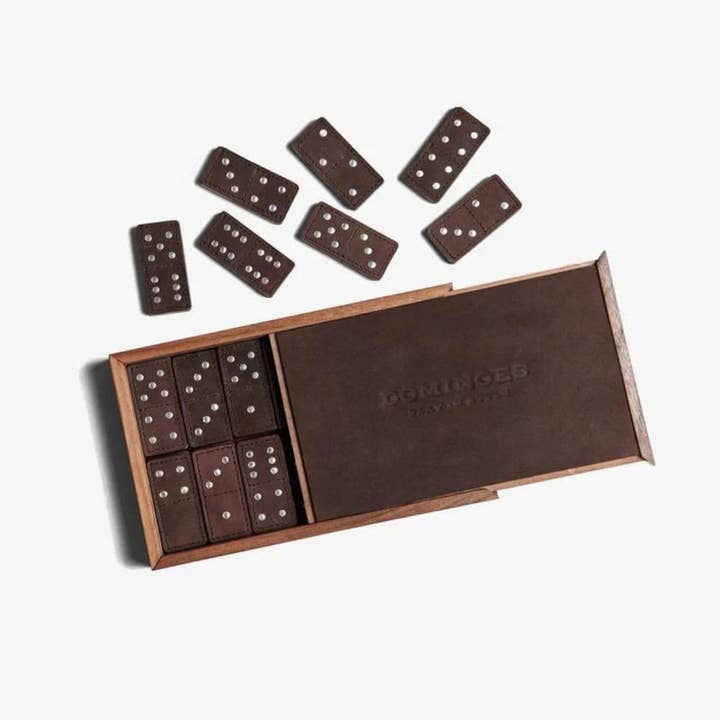 Blooh - Wholesale Dominoes - Handcrafted Leather Domino Set3