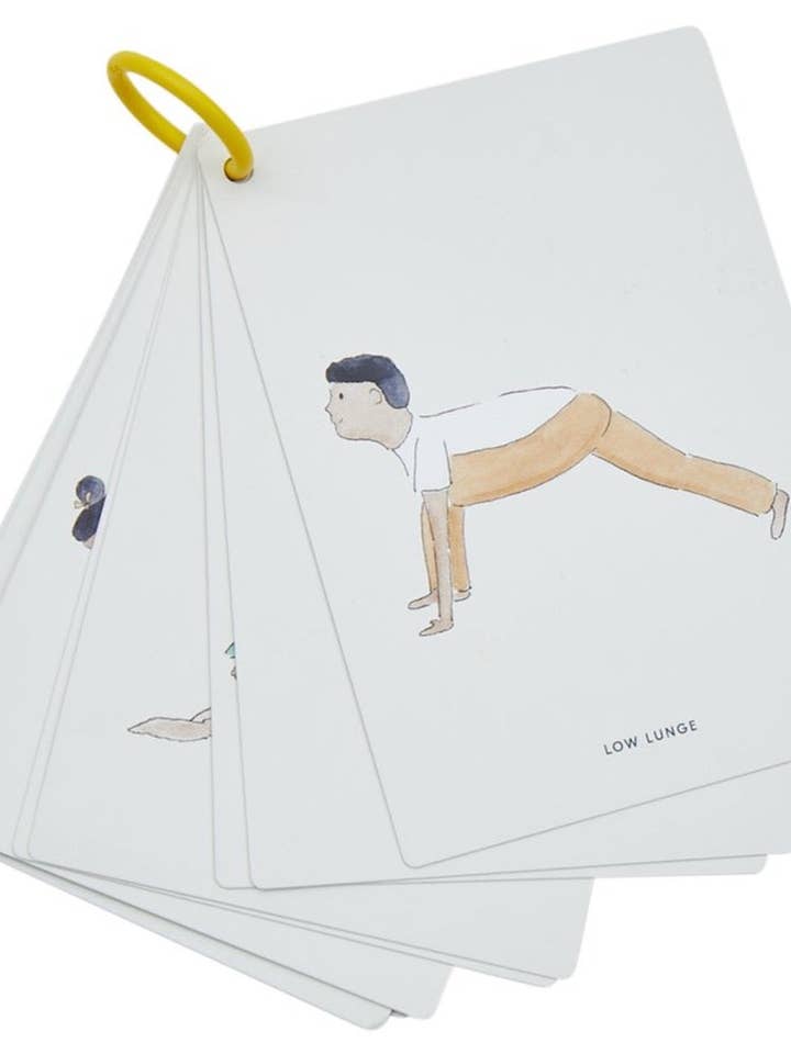 Yoga Pose Cards, Learn Yoga with Flash Cards for wholesale by Jollie