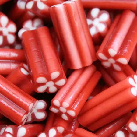 Sweetish- Swedish Candy Wholesale - Wholesale Licorice - Toms Filled Red Licorice Bites 6.6lbs