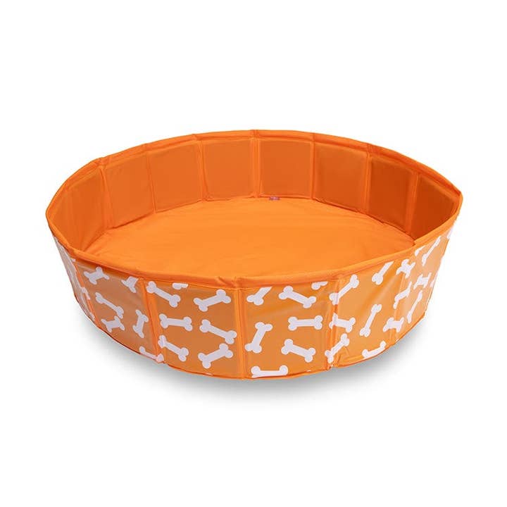 Swim Essentials | Bonebash Oranje Honden Zwembad Ø 80 cm for wholesale by Swim Essentials