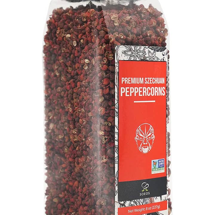 soeos – Großhandel Pfeffer/Pfefferkörner – Premium-Szechuan-Pfefferkörner, 8 oz