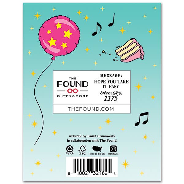 THE FOUND - Wholesale Birthday Card - Adele Happy Birthday Babes Birthday Card